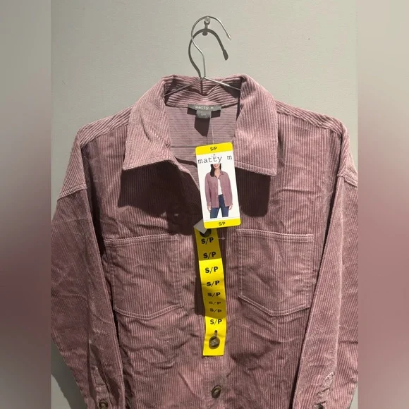 MATTY M Corduroy Shackets - Picture 2 of 6